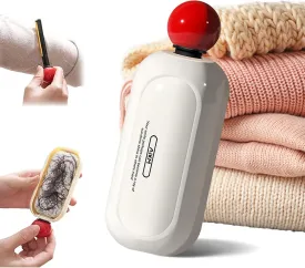 2 in 1 Washable Reusable Lint Roller, Portable Gel Lint Roller for Clothes, Enjoy Portable Travel Lint Roller for Pet Hair (White)