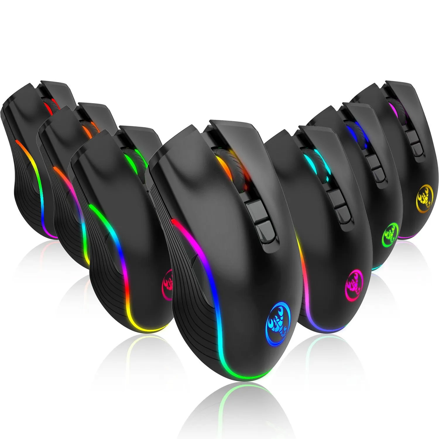 2.4GHz Wireless Optical Gaming Mouse with Chroma RGB Backlight for Windows / Mac