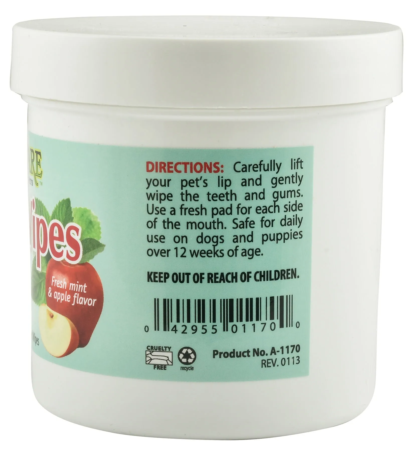 AromaCare Dental Wipes, 100 ct