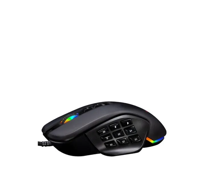 AULA H510 Wired Optical Mouse With 14 Keys (Black)