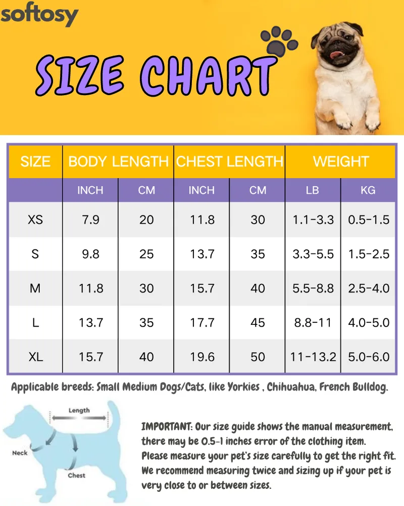 Bowknot Floral Printed Fleece Dog Jumpsuits