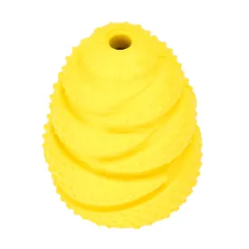 Chicken Toys For Coop - Fun Yellow Plastic Feeder For Hens - Refillable
