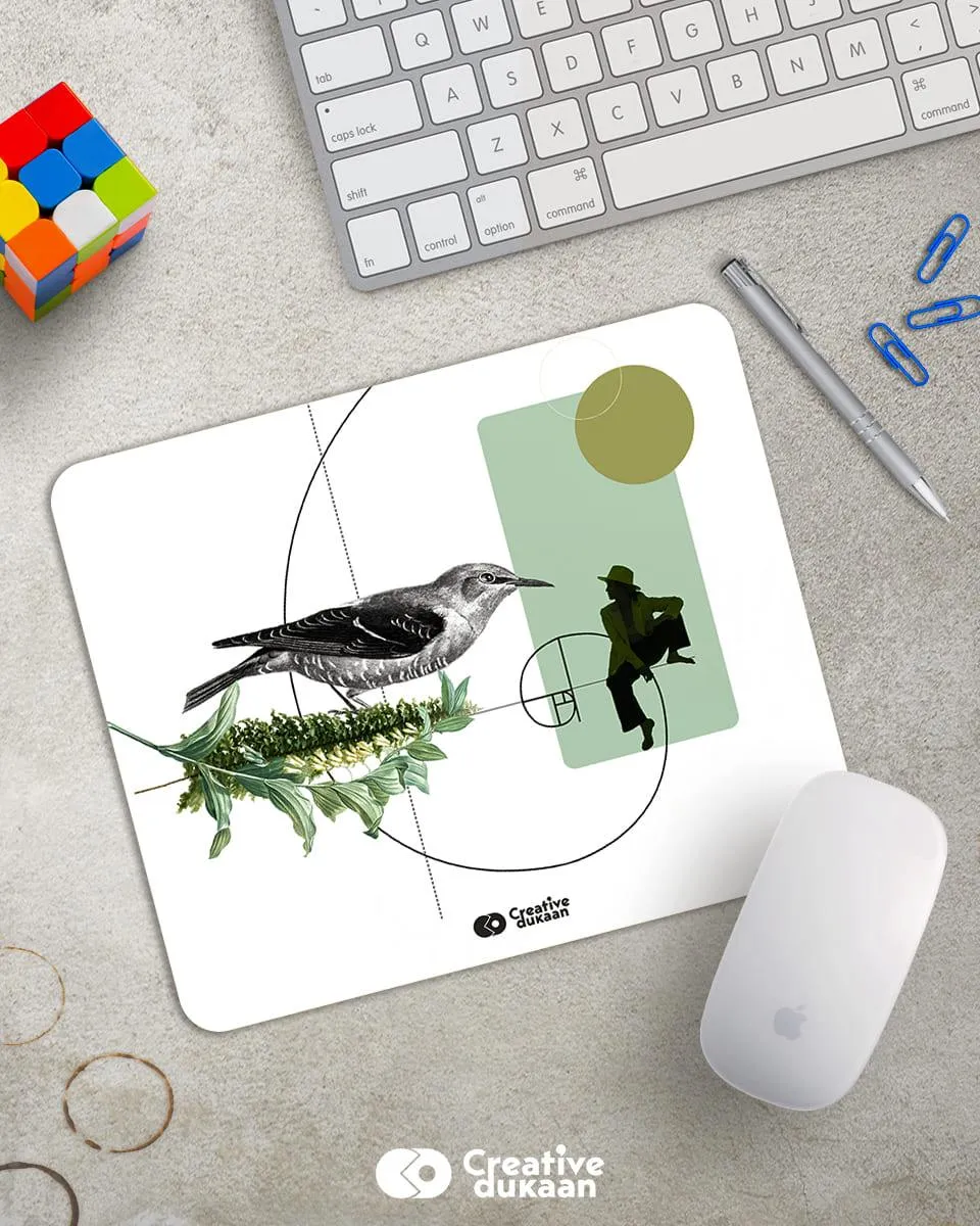 Conversational creative Mousepad
