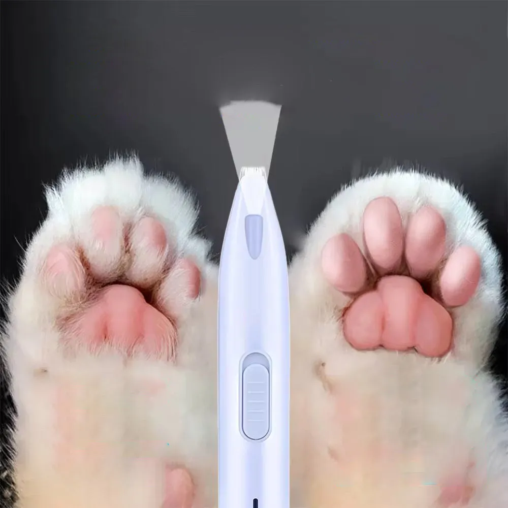 Dog Paw Trimmer with Light – Gentle, Precise Grooming for Dogs and Cats