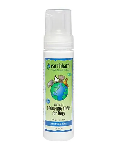 Earthbath Green Tea Essence Grooming Foam For Dogs ( 222ml )