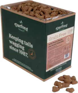 Grain Free Peanut Butter with Mixed Veggies Dog Treats, 15 lb