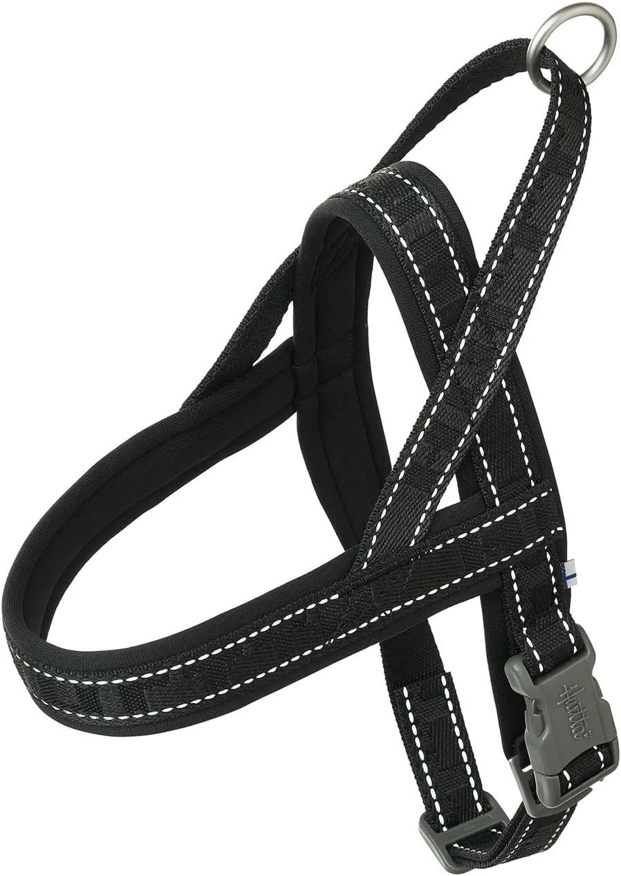 Hurtta Casual ECO Dog Harness, Raven, 28-32 in