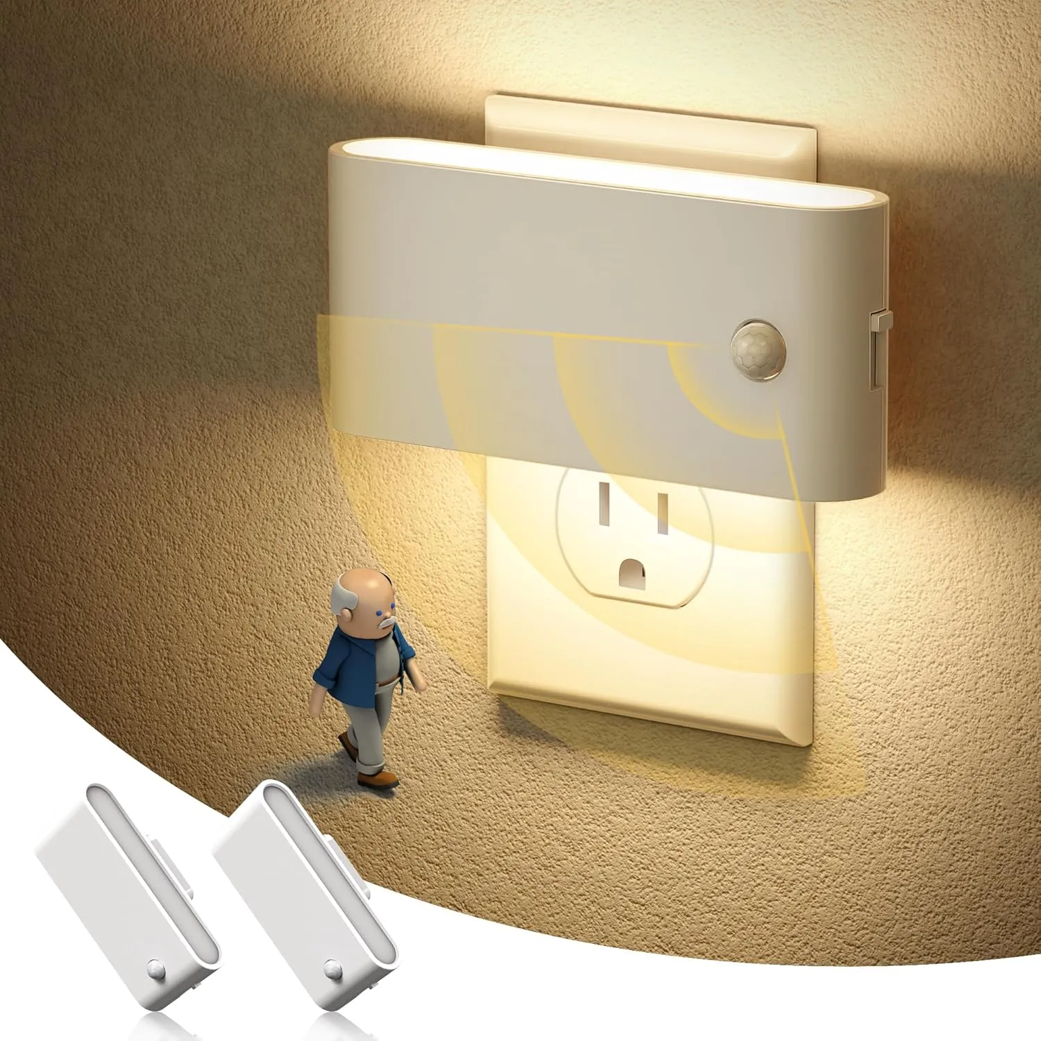 JandCase Motion Senor ,2 ,0-100 ,LED ,3000K 