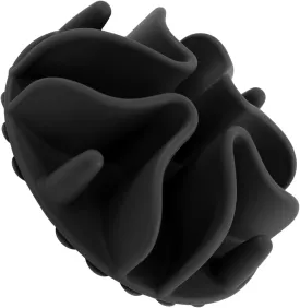 Jaoul Small Breed Slow Feeder, Puzzle Slow Feeder with 21 Octopus Suction Cups for Small Dog Bowls Insert 4" (Black)