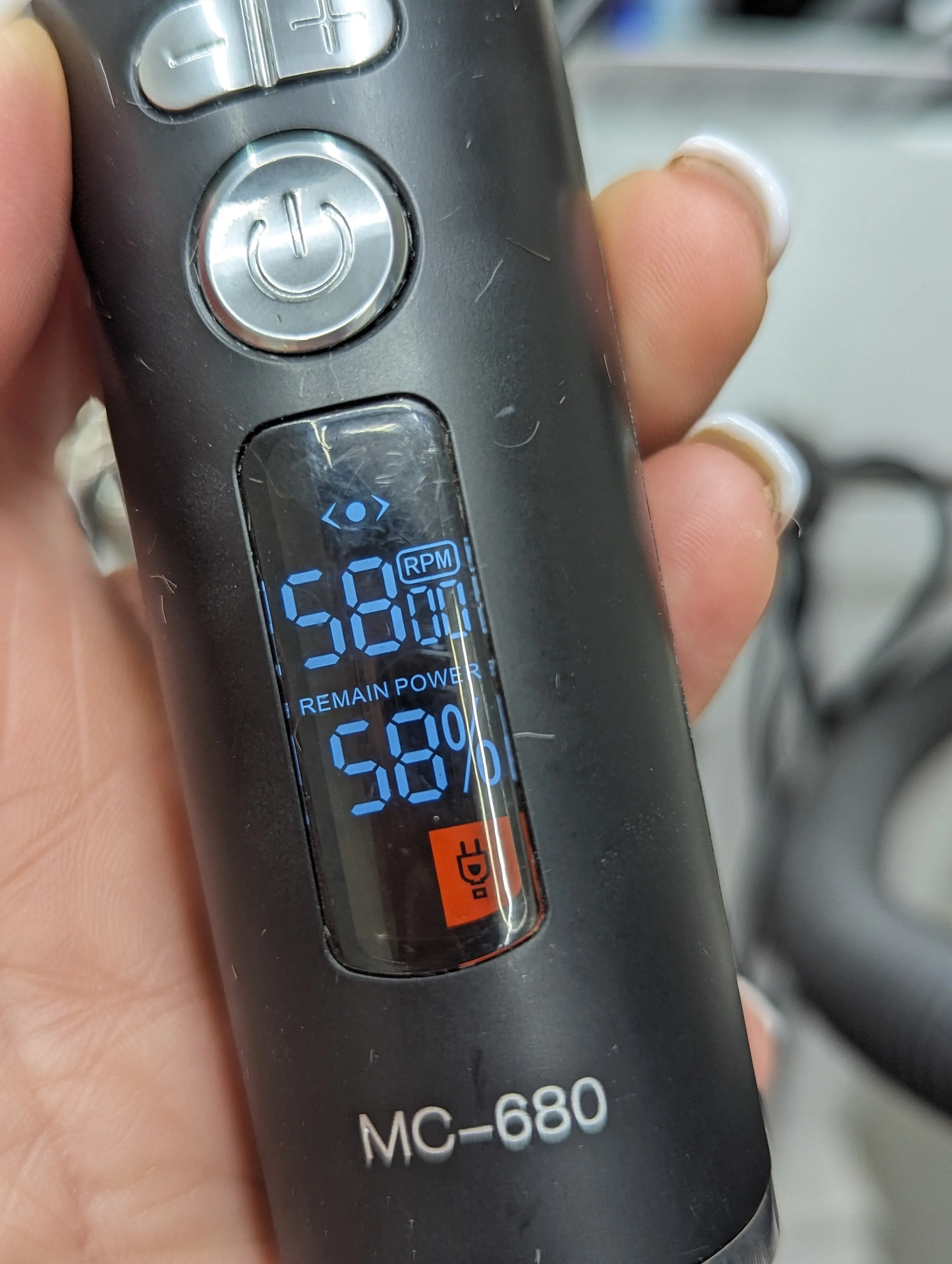 KISS cordless pet clipper