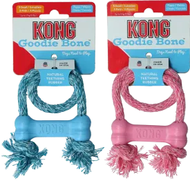 KONG - Puppy Goodie Bone with rope