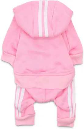 MeowWow Small Puppy Dog Hoodie Puppy Clothes Sweater 4 Legs Dogs Jumpsuit Fleece Sweatshirt Pet Outfit Girl Winter Clothes Cotton Pet Hoodies for Small Medium Dogs