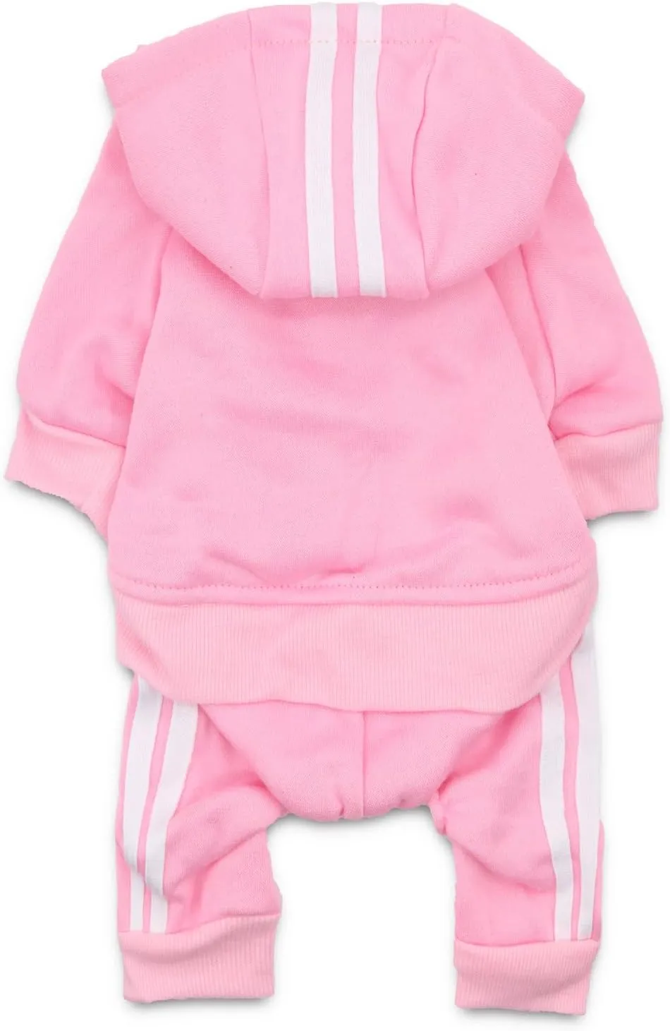 MeowWow Small Puppy Dog Hoodie Puppy Clothes Sweater 4 Legs Dogs Jumpsuit Fleece Sweatshirt Pet Outfit Girl Winter Clothes Cotton Pet Hoodies for Small Medium Dogs
