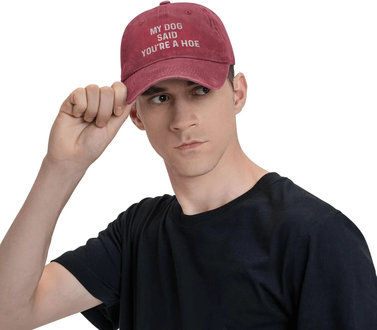 My Dog Said You're A Hoe Hat Women Funny Baseball Hat Funny Birthday Gifts for Women