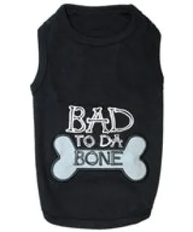 Parisian Pet Bad To Da Bone Embroidered T-Shirt