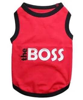 Parisian Pet Boss Embroidered Tshirt