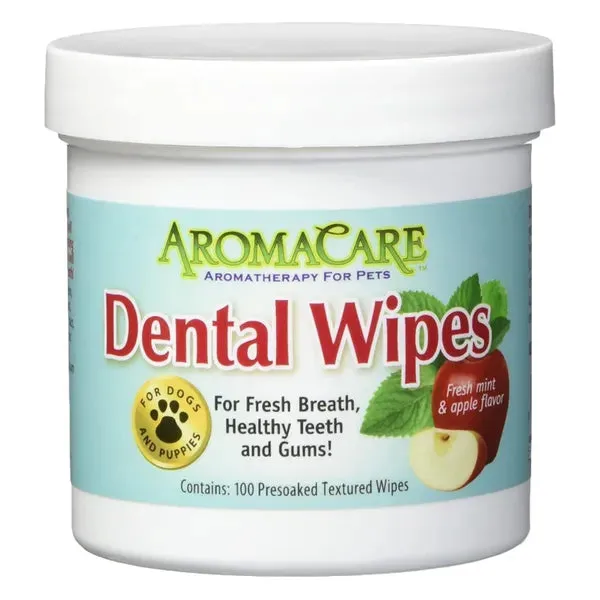 Pet Professional Products AromaCare Dental Wipes 100 Ct