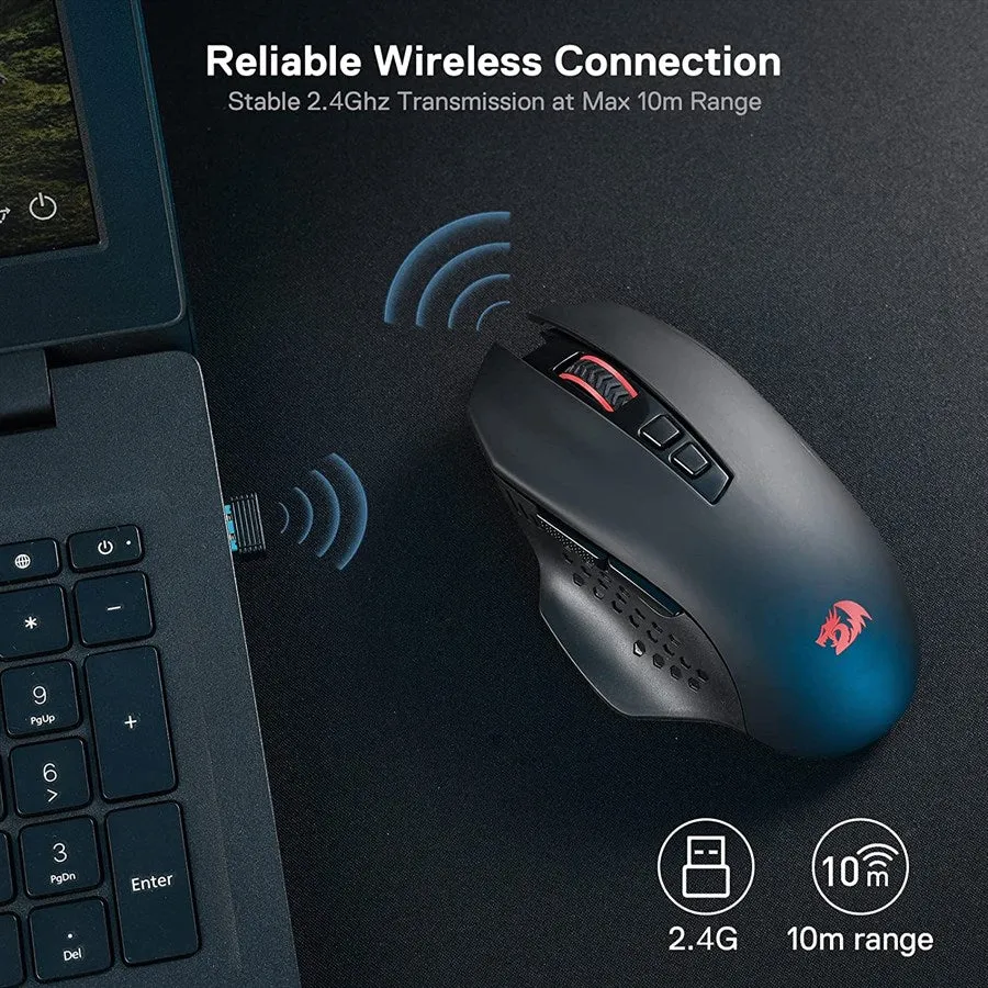 Redragon Mouse M656 Gainer Wireless