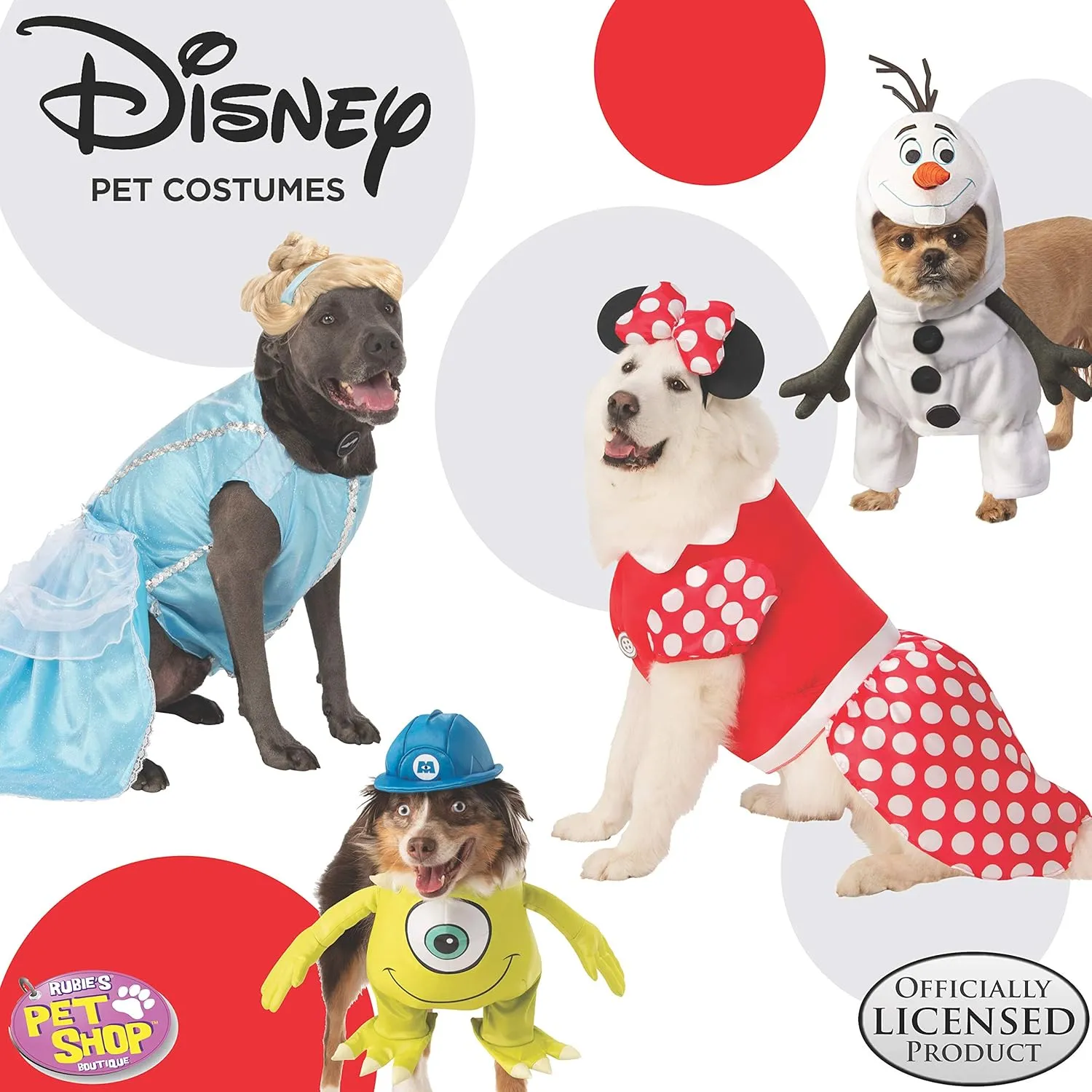 Rubies Disney Little Mermaid Flounder Pet Costume, As Shown, Medium for Themed Parties and Halloween