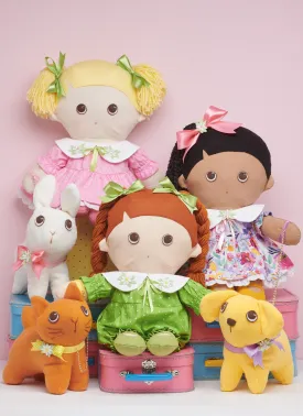 Simplicity Sewing Pattern 9910 Plush dolls and plush pets By Elaine Heigl Designs