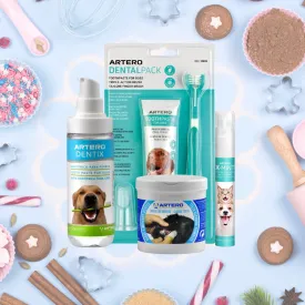 SPECIAL: Artero Dental Pack   Tooth Paste   Wipes   Breath Mint Bundle (DOGS)