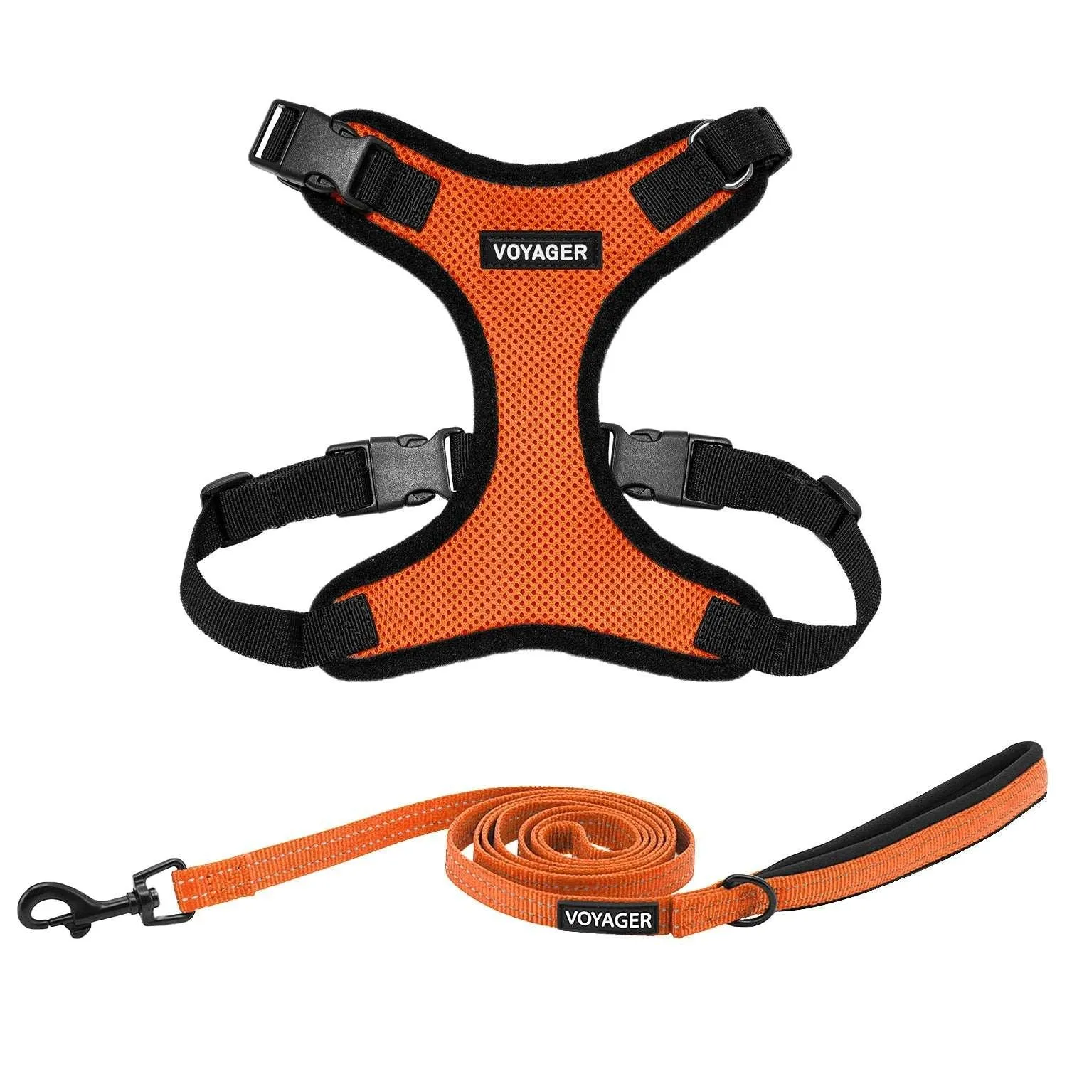 Step-In Lock Harness & Leash Set: Enhanced Pet Control & Safety