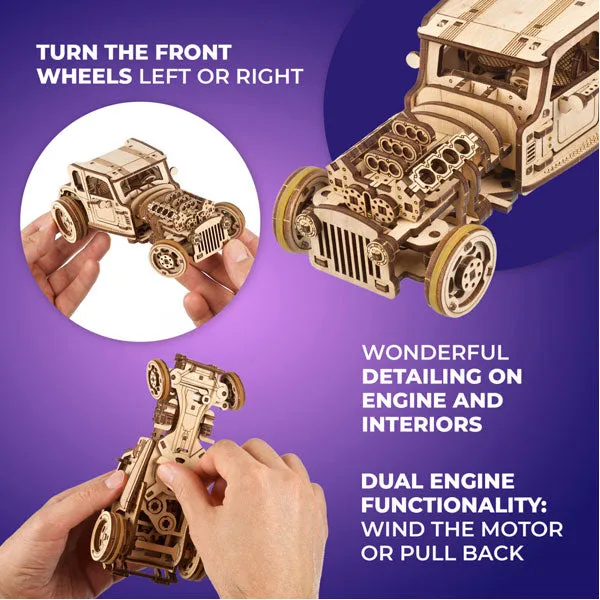 Ugears Hot Rod Furious Mouse