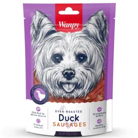 Wanpy Oven Roasted Duck Sausages Dog Treats