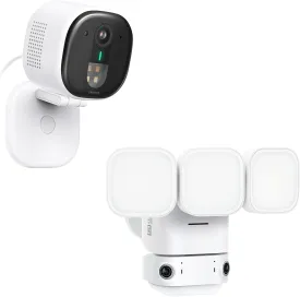 winees Outdoor Security Camera, Wired 2K 4MP Indoor/Outdoor Video Camera for Home Security, Surveillance Camera with Color Night Vision, 2-Way Audio, Siren, Human/Pet/Sound Detection