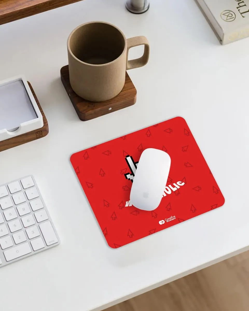 Workaholic cool Mousepad